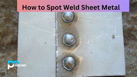 can galvanized sheet metal be spot welded|spot weld size calculation.